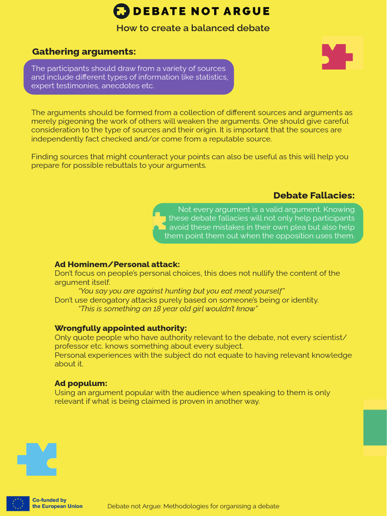5. How to Create a Balanced Debate | PDF | Argument | Logic