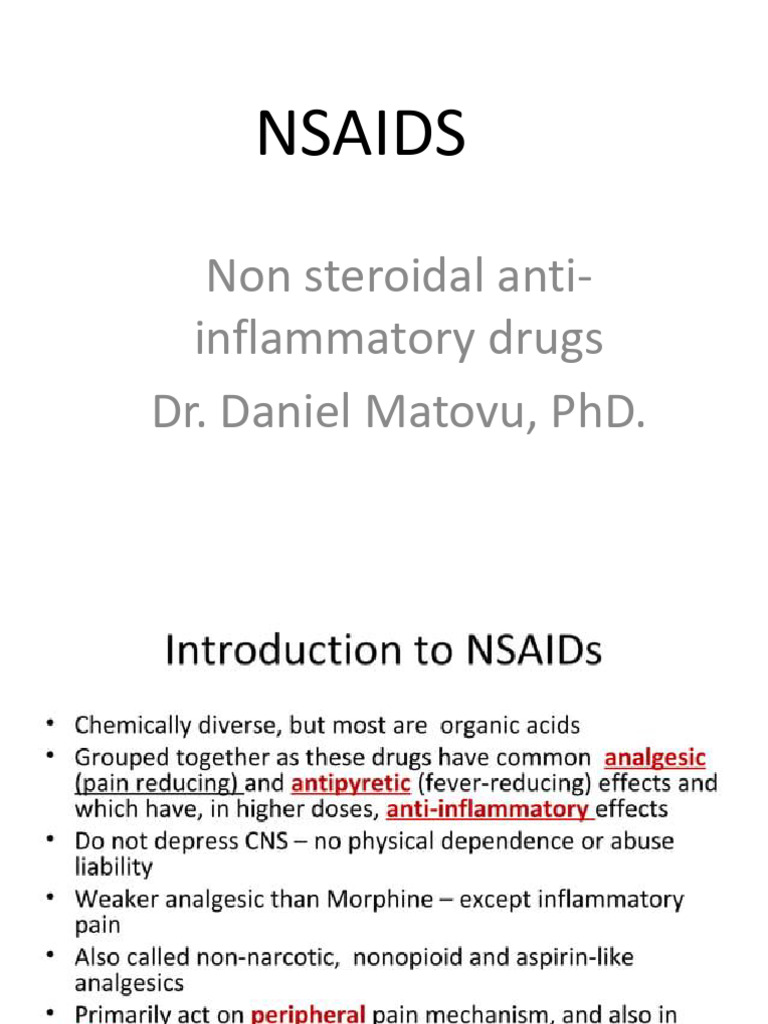 NSAIDS | PDF