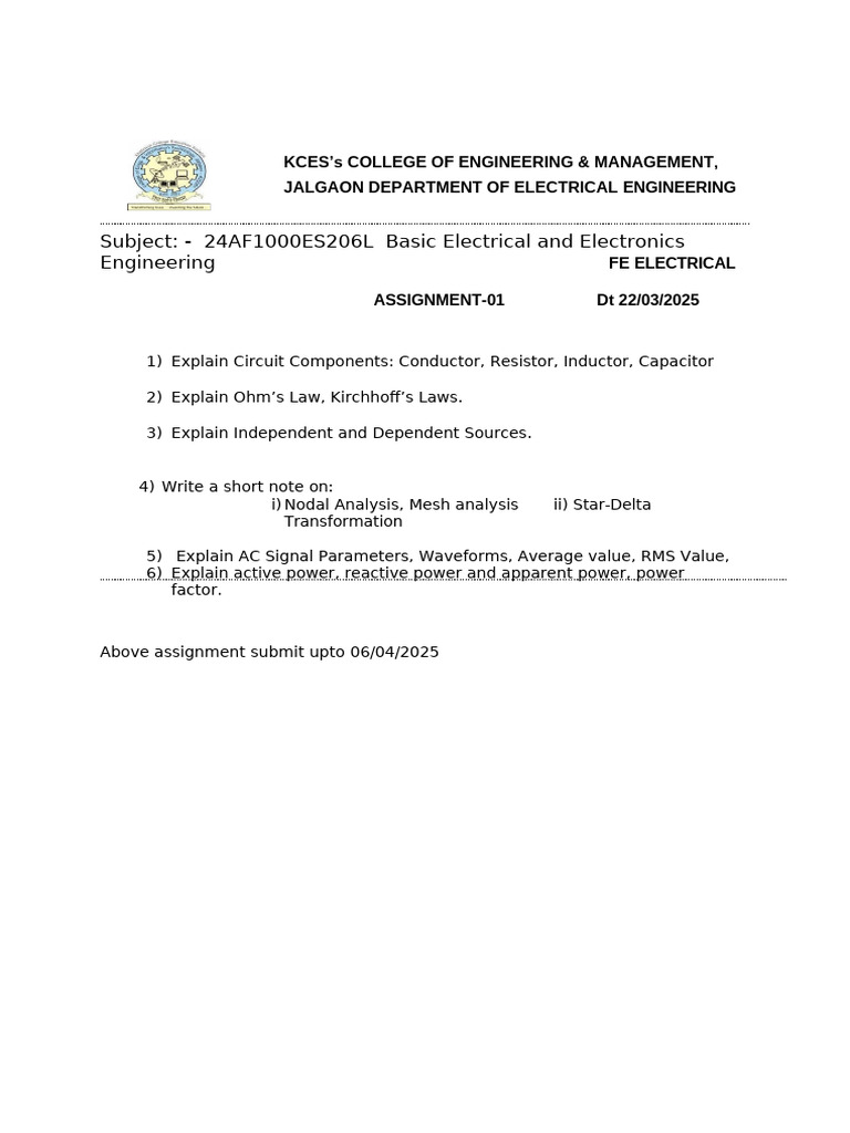 Assignment 1 | PDF