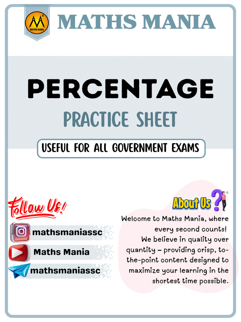 1 Lecture - 1 Practice Sheet | PDF