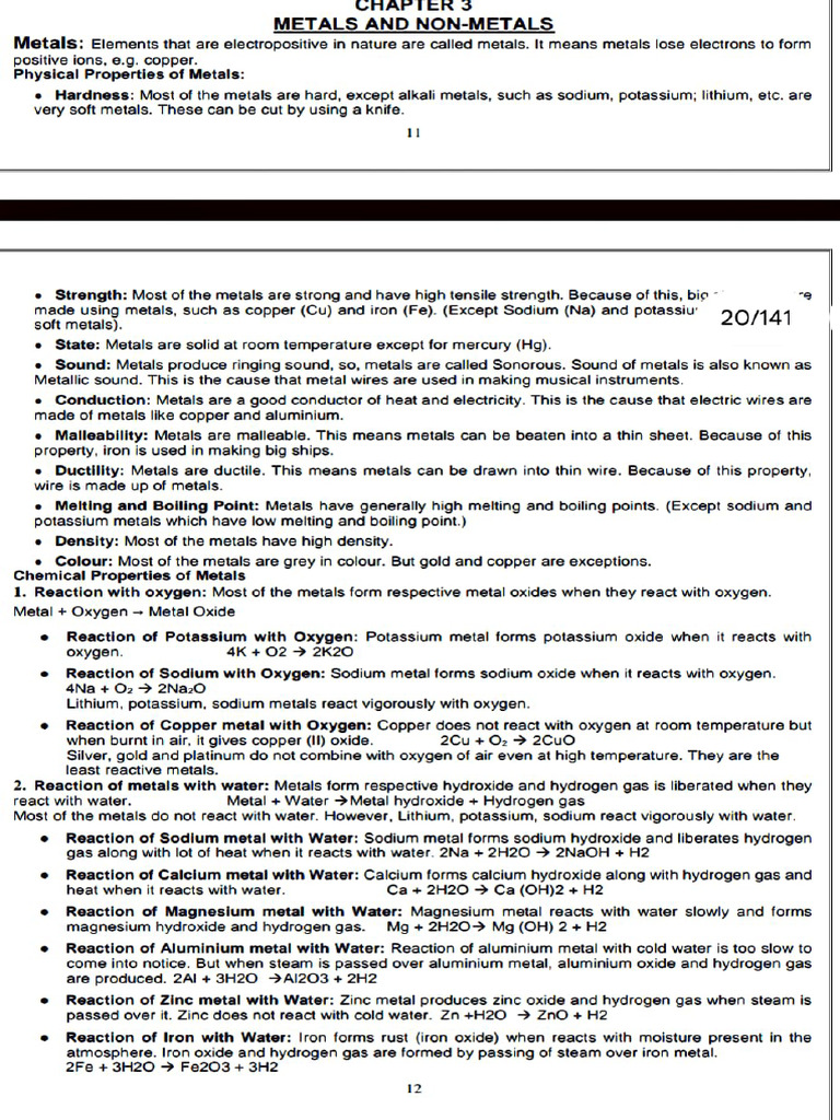 Chapter 3 and 4 Notes PDF Chemistry10. Chapter 3 and 4 Notes PDF ...