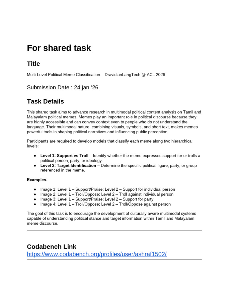 For Shared Task | PDF