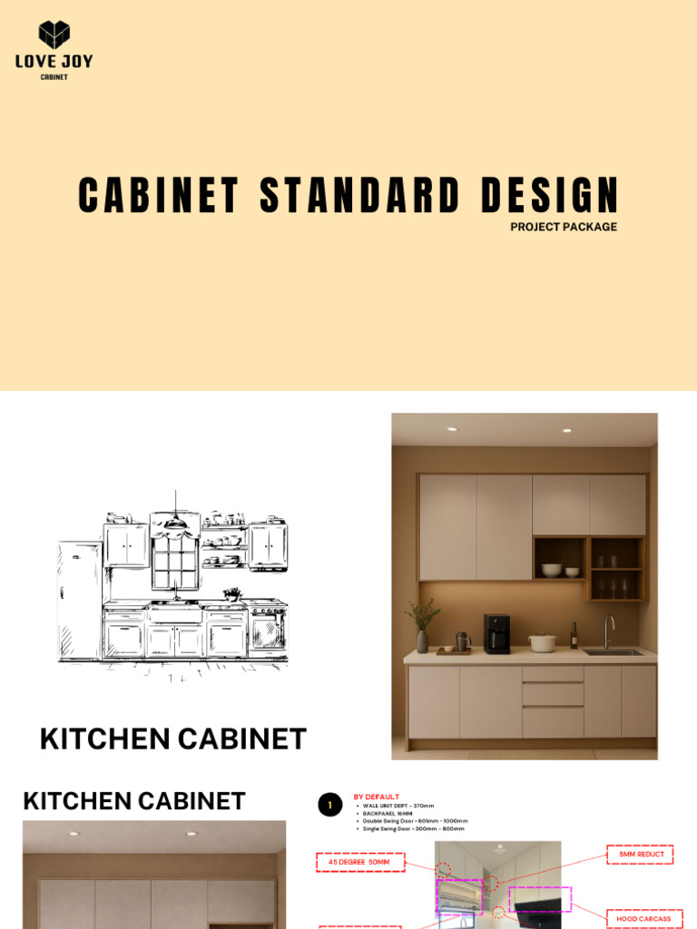Cabinet Standard Design | PDF