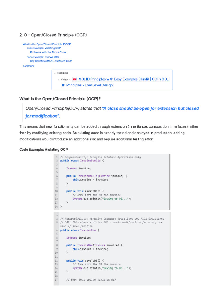 Open Closed | PDF | Computer Engineering | Information Technology