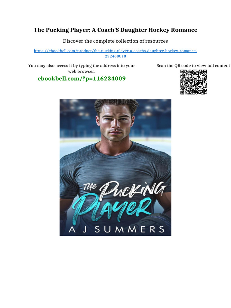 The Pucking Player: A Coach’s Daughter Hockey Romance full | PDF ...
