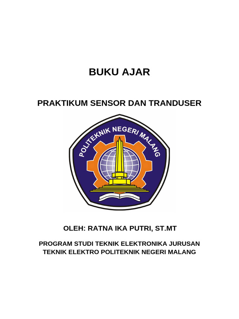 Modul Ajar Praktikum Sensor Dan Tranduser | PDF