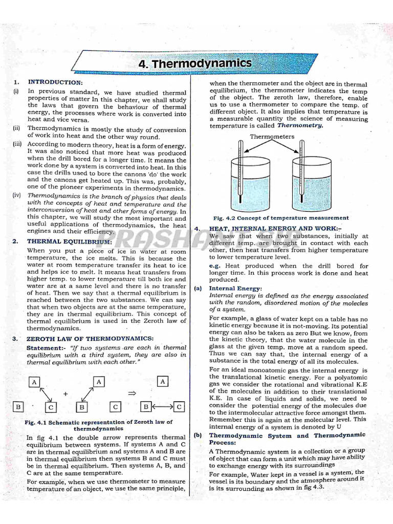 Thermodynamics | PDF