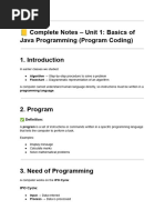 Java Programming Course in Tamil | PDF | Method (Computer Programming ...