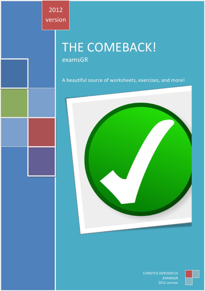 The Comeback Sample | PDF | Teaching Methods & Materials