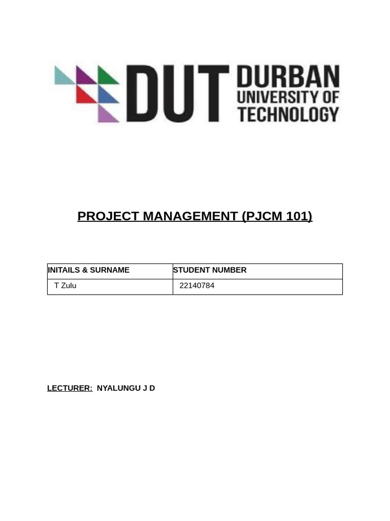 Project Management | PDF