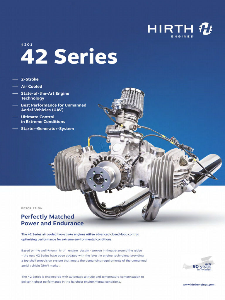 @42 Engine Series Basic Info - Rev.E - 2306 | PDF | Engines | Throttle