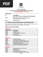 2025 LLB First Year Modules Overview | PDF | Common Law | Justice