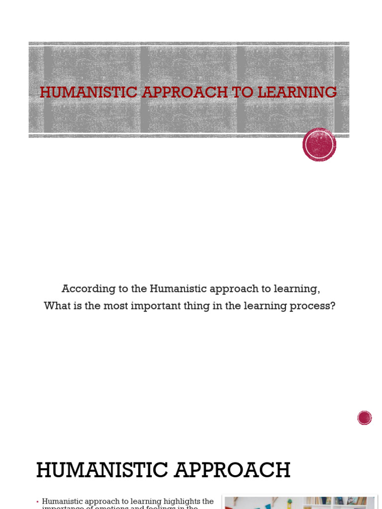 Humanistic Approach Motivation (1) | PDF | Motivational | Motivation