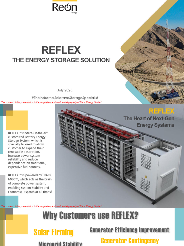Reflex - Introduction - 20250712 | PDF | Solar Power | Electric Generator