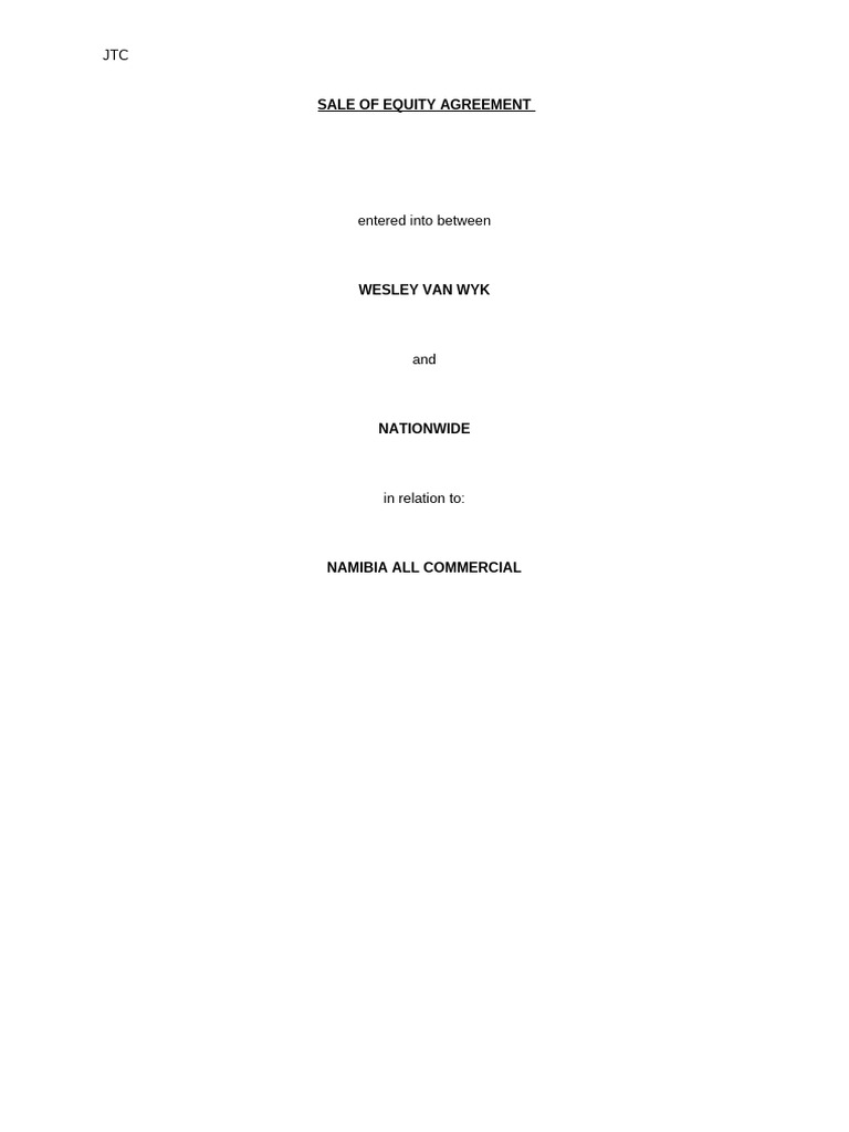 Jtc Template | PDF | Taxes | Indemnity