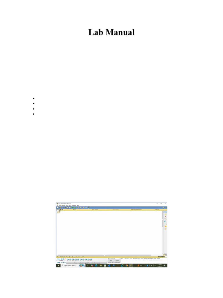 Lab Manual | PDF | Router (Computing) | Ip Address