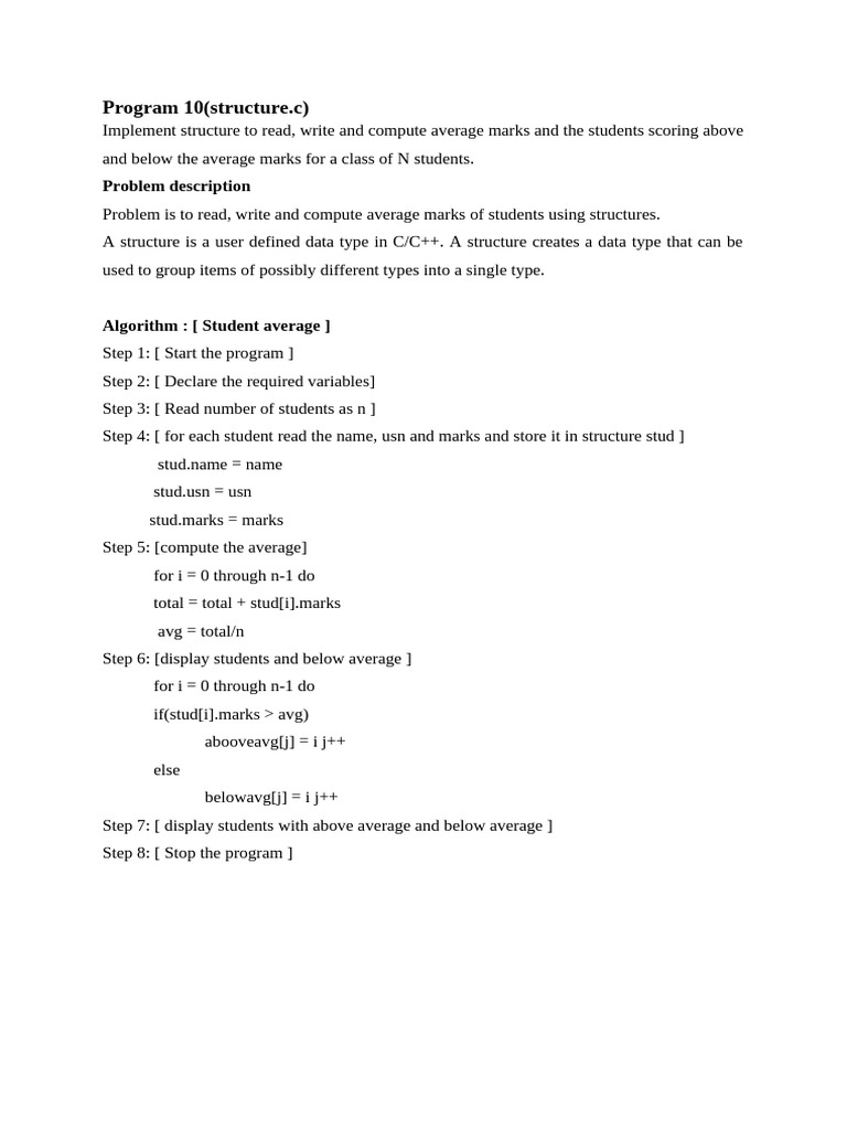 Structure | PDF | Object Oriented Programming | Computer Engineering