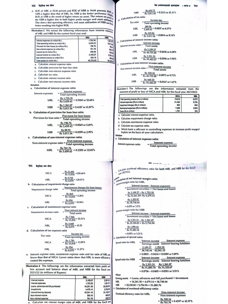 Banking Numerical | PDF