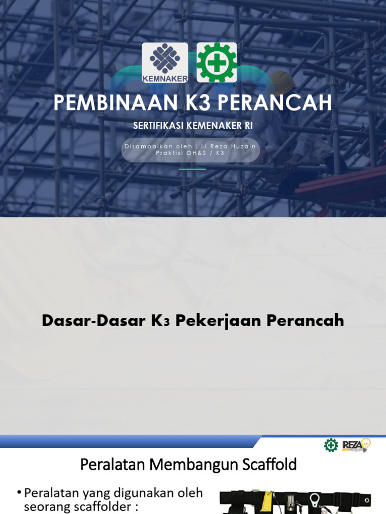 Dasar Dan Jenis Perancah | PDF