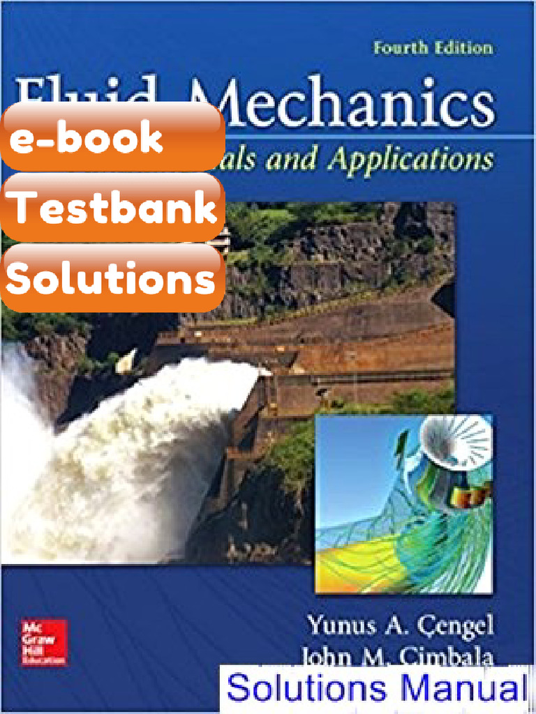 Testbank Fluid Mechanics Fundamentals and Applications 4th Edition ...