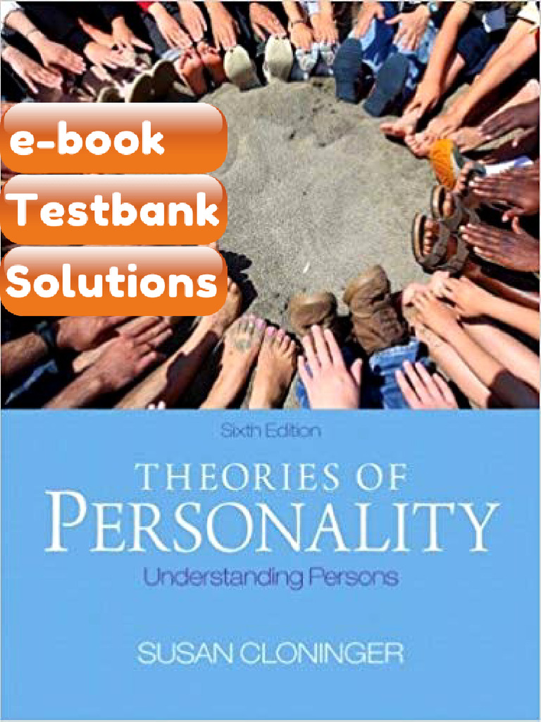 Testbank Theories of Personality Understanding Persons 6th Edition by ...