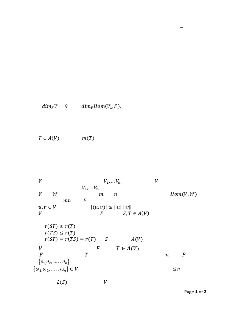 nov 24 | PDF | Eigenvalues And Eigenvectors | Vector Space