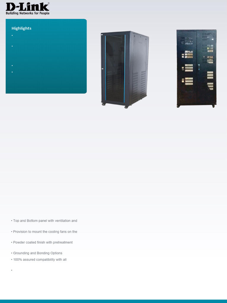 36U Rack D-link | PDF