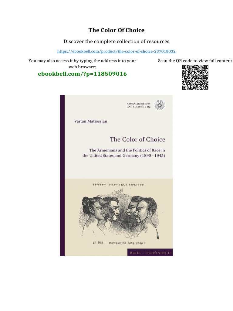The Color of Choice Full | PDF | Intellectual Property | Love
