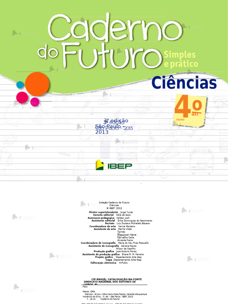 Caderno Do Futuro Ciencias 4 Ano Aluno | PDF | Lua | Terra