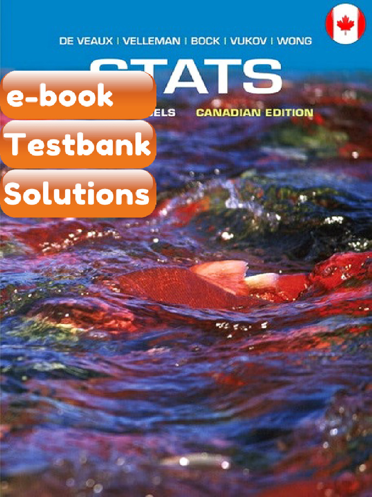 Testbank Stats Data and Models First Canadian Edition Fast Download ...