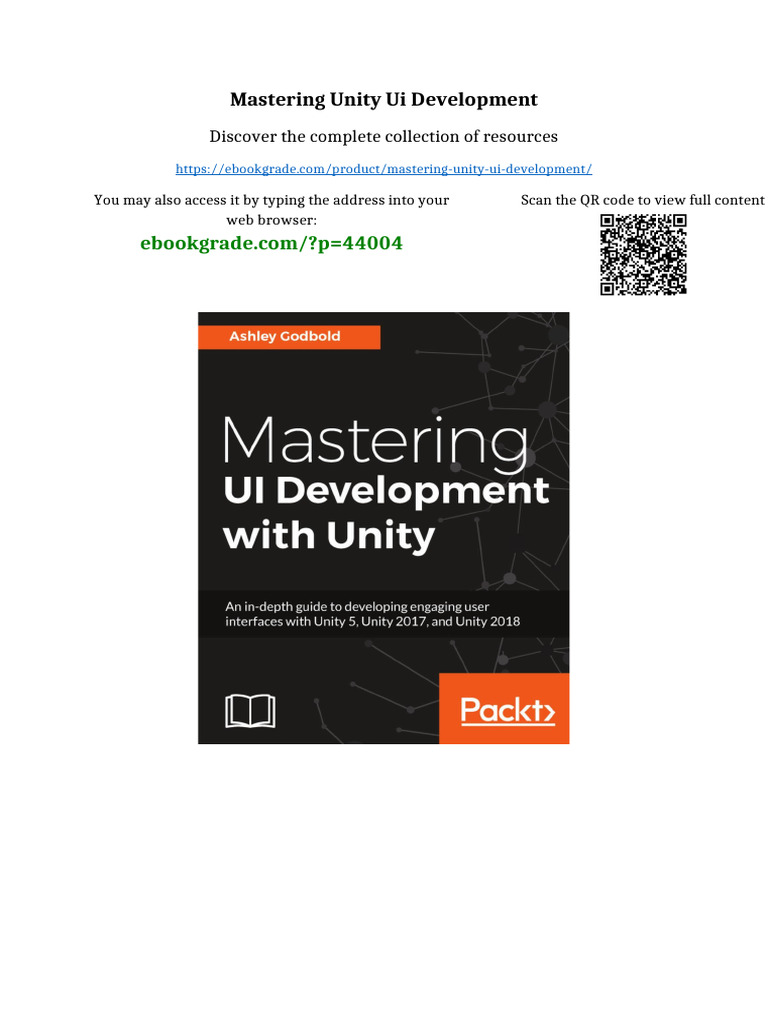 Mastering Unity UI Development Newest Edition 2025 | PDF | Intellectual ...