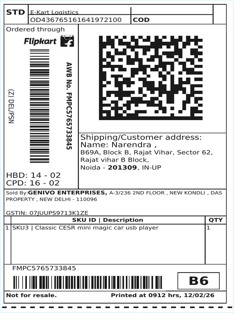 Flipkart Labels 12 Feb 2026-09-12 Cropped | PDF