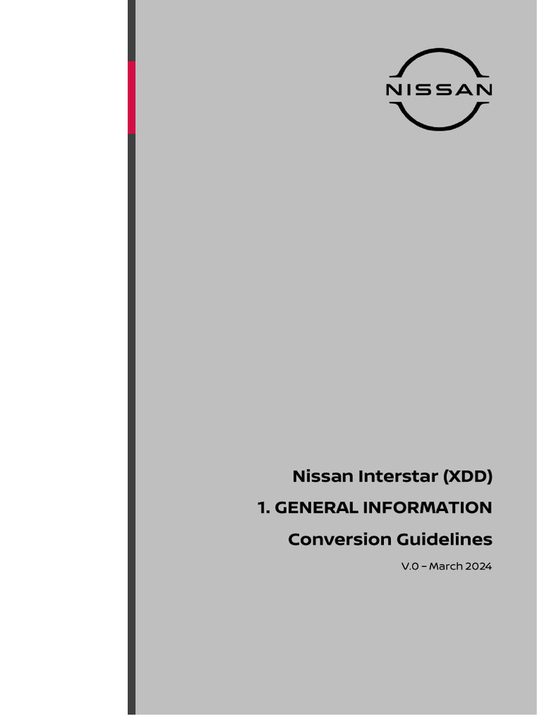 NISSAN_INTERSTAR_01 INFO GENERAL | PDF