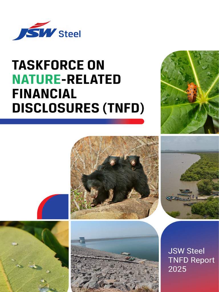 JSW TNFD Report v13 Spread | PDF | Biodiversity | Sustainability