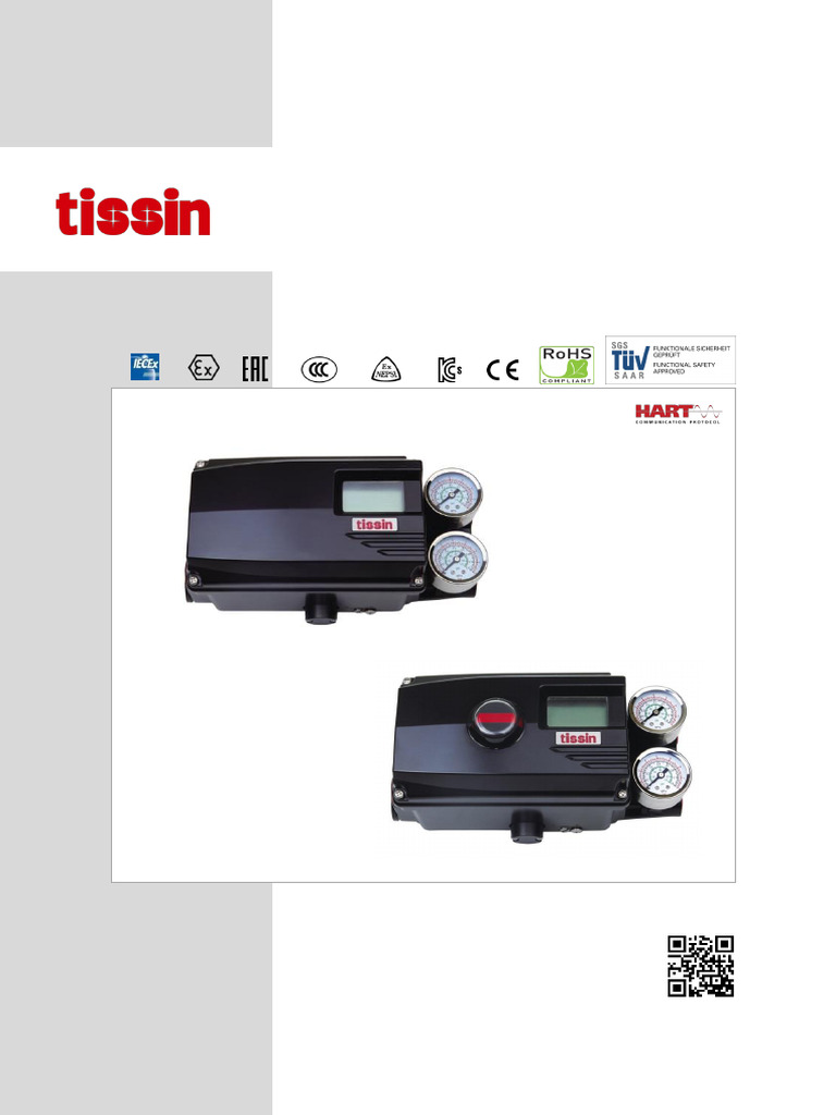 TS800 Smart Positioner Manual | PDF | Valve | Mechanical Engineering