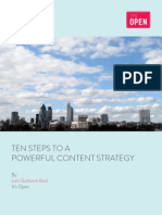 It's Open Consulting - 10 Steps to a Powerful Content Strategy