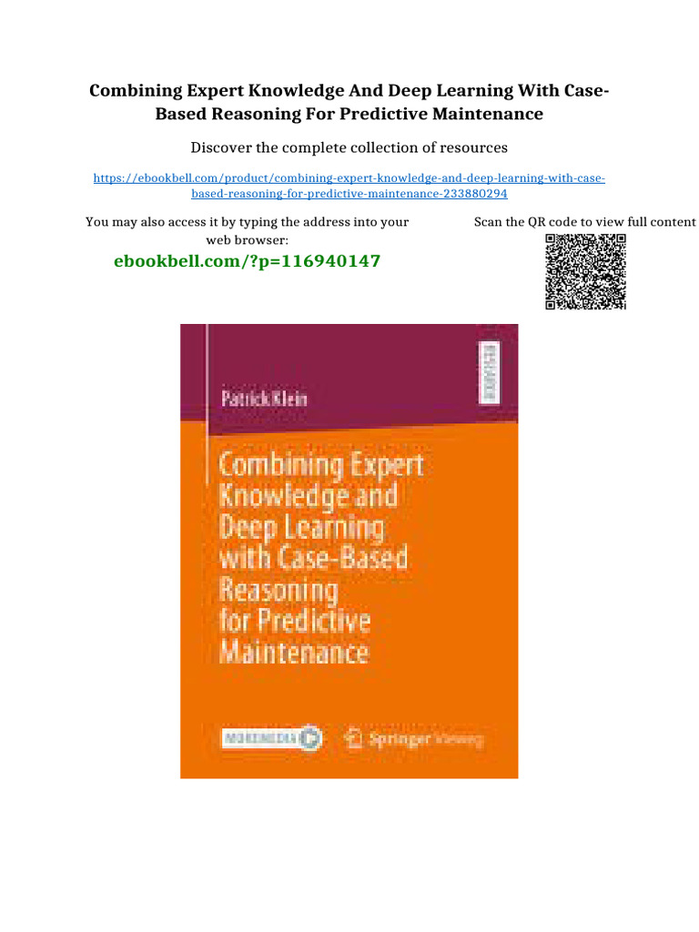 Combining Expert Knowledge and Deep Learning with Case-Based Reasoning ...