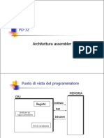 PD32 - Architettura Assembler