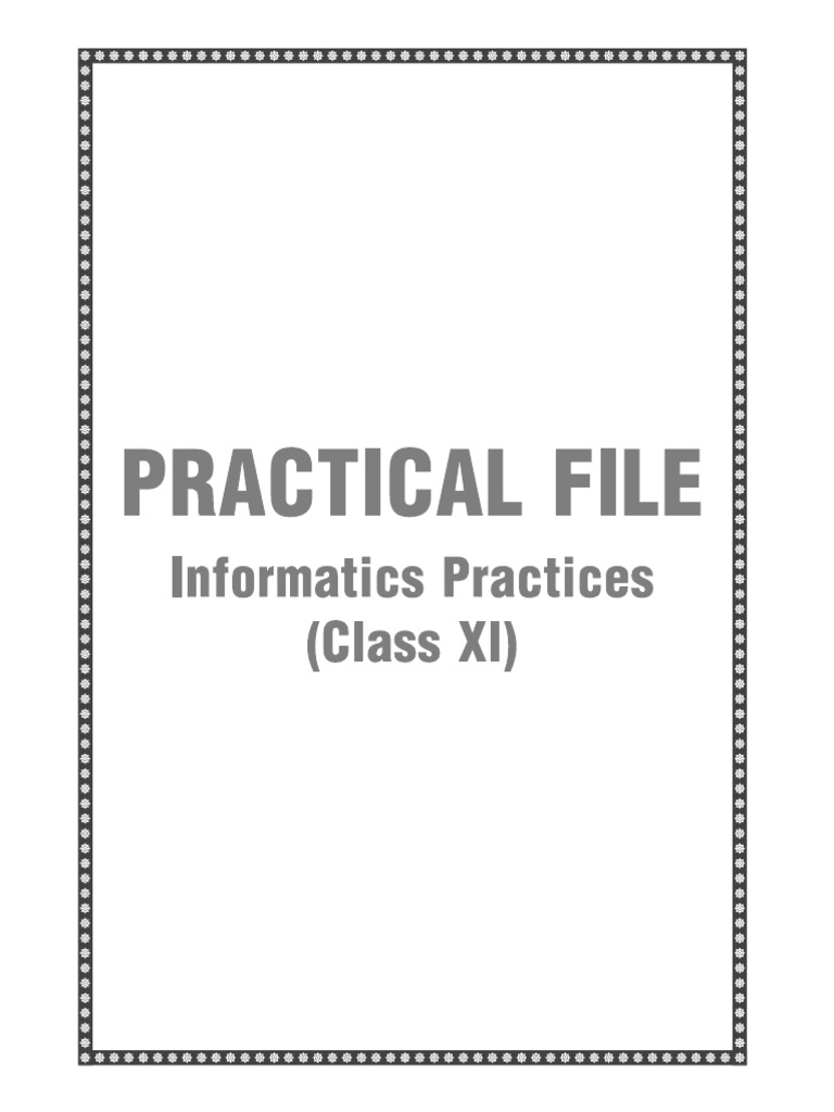 Practical | PDF