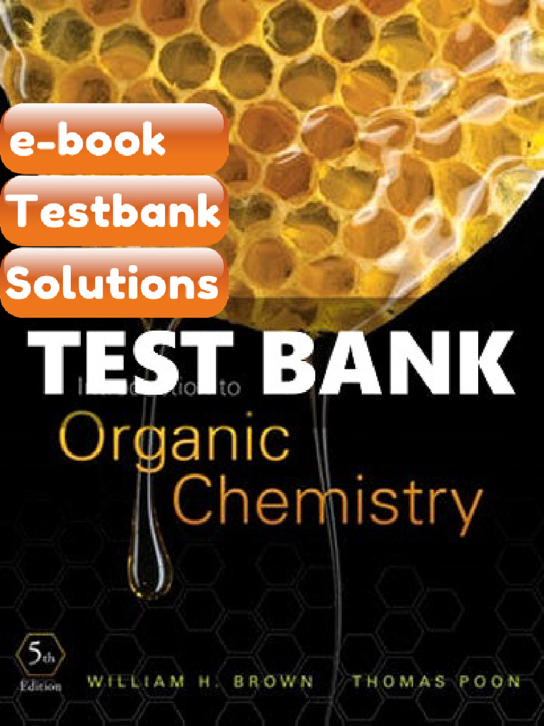 Testbank Organic Chemistry 5th Edition Brown Fast Download | PDF ...