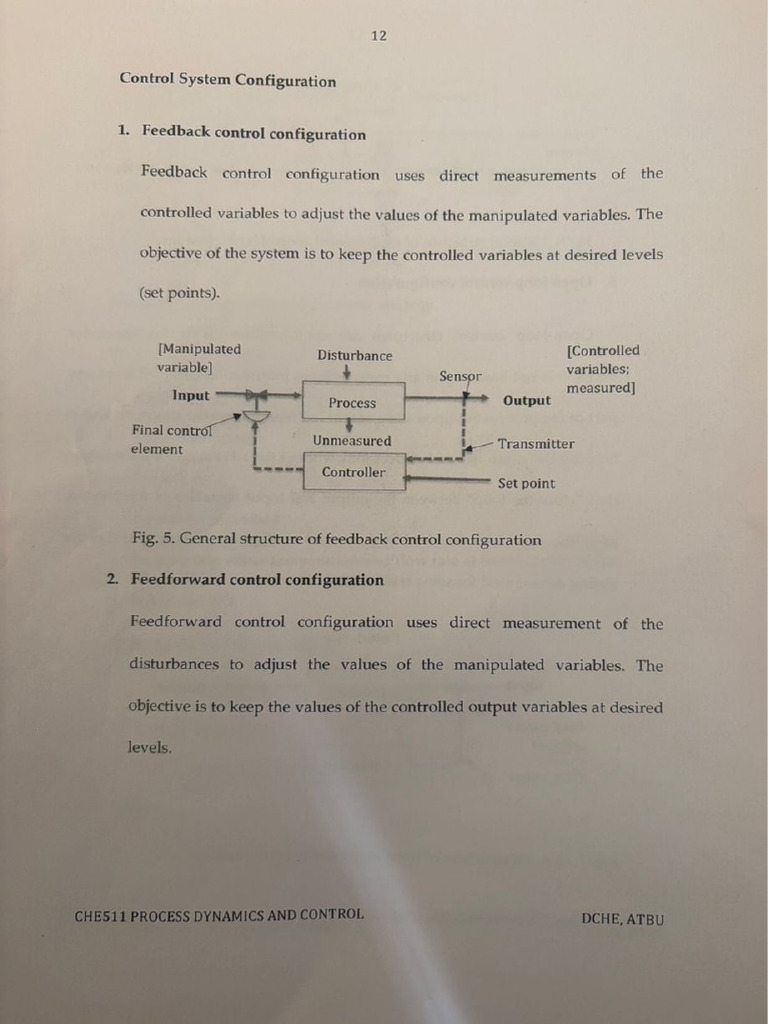 Process Dynamic and Control Part 2 | PDF