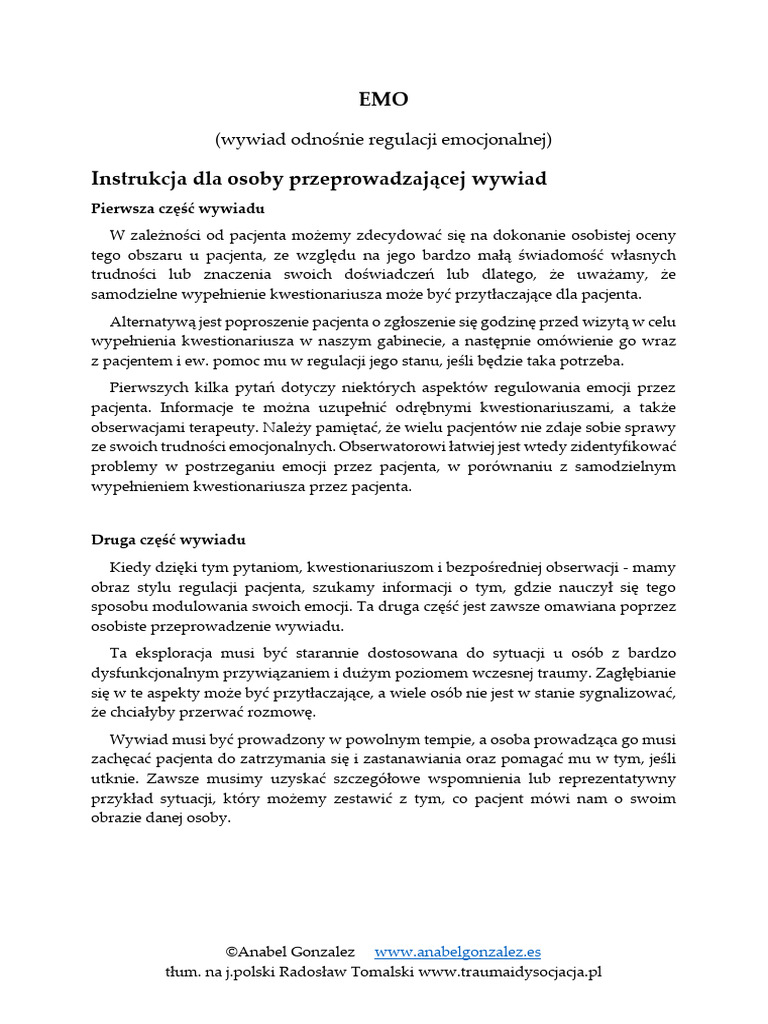 EMO PL Instrukcja | PDF