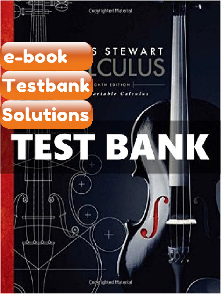 Testbank Multivariable Calculus 8th Edition Stewart Fast Download | PDF ...