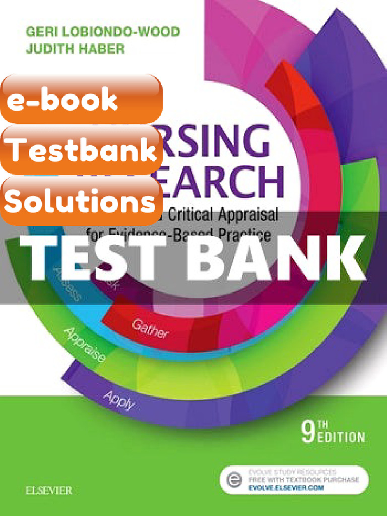 Testbank Nursing Research 9th Edition LoBiondoWood Fast Download | PDF ...