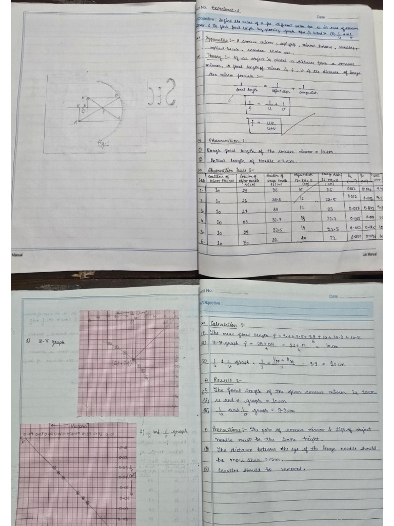 Physics Lab Manual | PDF