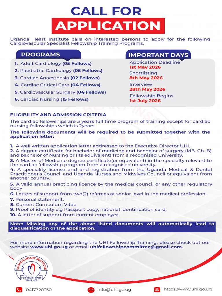 Call For Applications | PDF