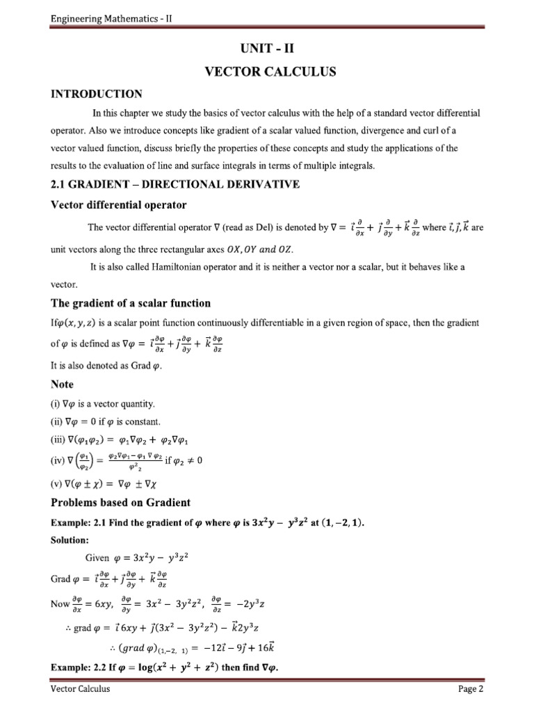 Unit Vectors | PDF