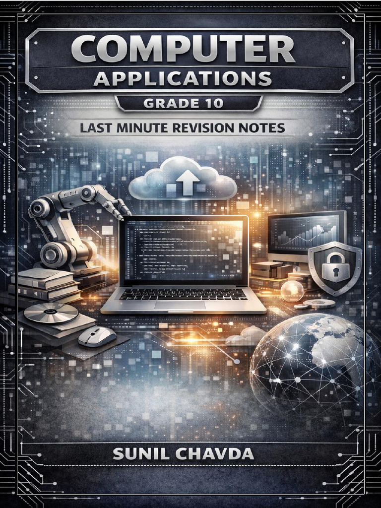 Computer Applications Last Minute Revision | PDF | Parameter (Computer ...