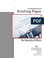 Hierarchy of Effects BriefingPaper