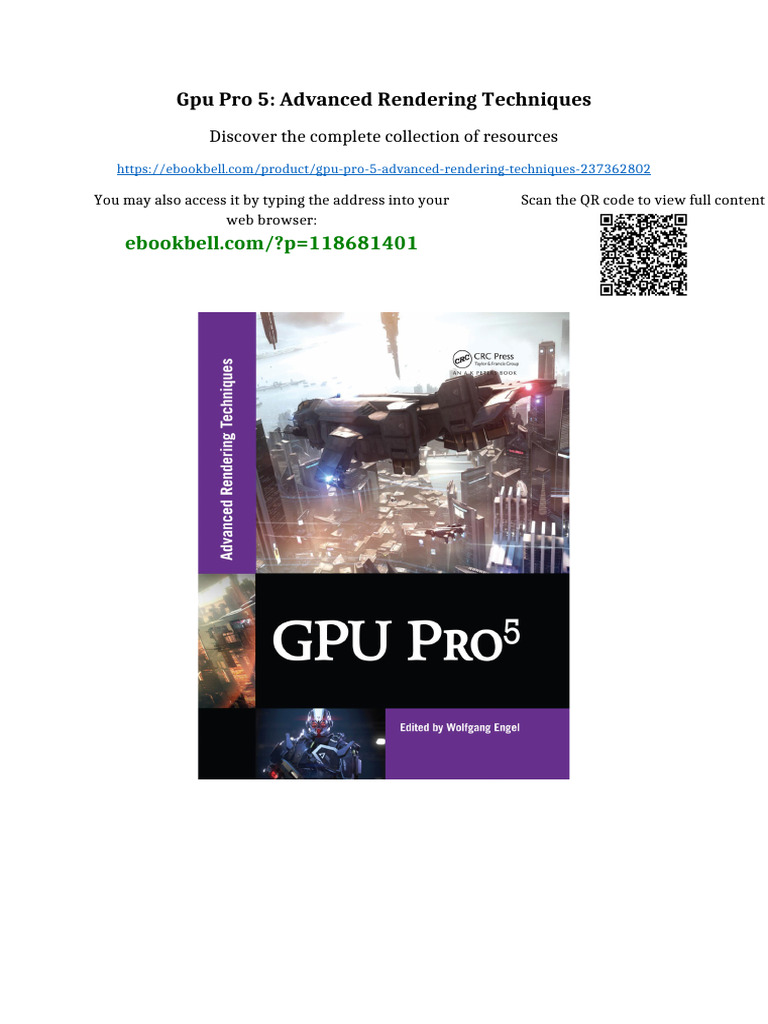 GPU Pro 5: Advanced Rendering Techniques Online Reading | PDF | Social ...